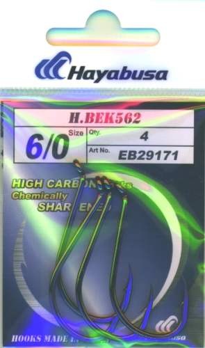 Anzois Hayabusa H.BEK562 Nº3/0 5Pcs