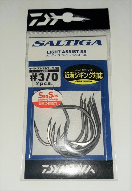 Anzol Daiwa Saltiga Light Assist 3/0