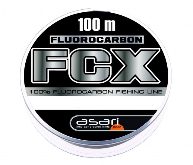 Asari FCX Fluorocarbon 0.24mm 100m