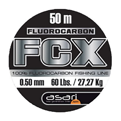 Asari FCX Fluorocarbon 0.37mm 50m