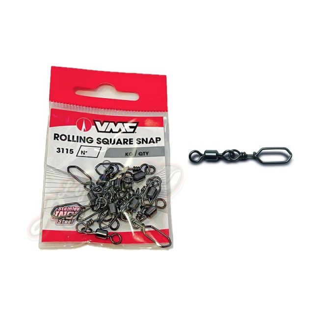 VMC 3115 Rolling Square Snap Nº4 10pcs