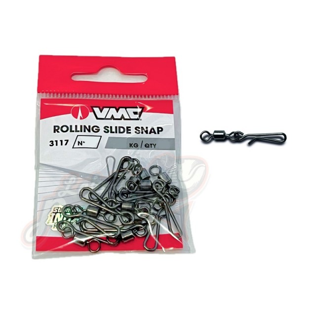 VMC 3117 Rolling Slide Snap Nº2 10pcs