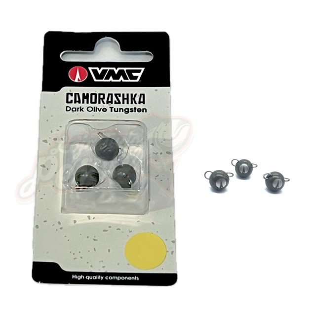 VMC Camorashka Dark Olive Tungsten 4g 3pcs