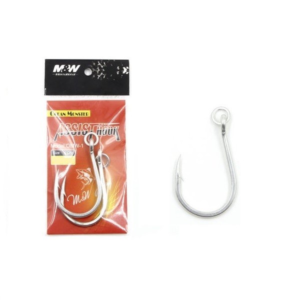 M&W Ocean Monster Assist Hook OMW-1 Nº9/0