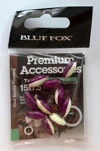 Flutuador Bluefox Oval Cor: Fluor Purple Glitter