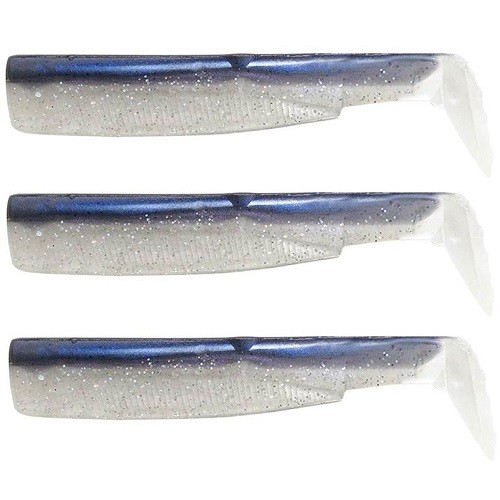 3 Corpos Fiiish Black Minnow 140mm Cor:Electric Blue