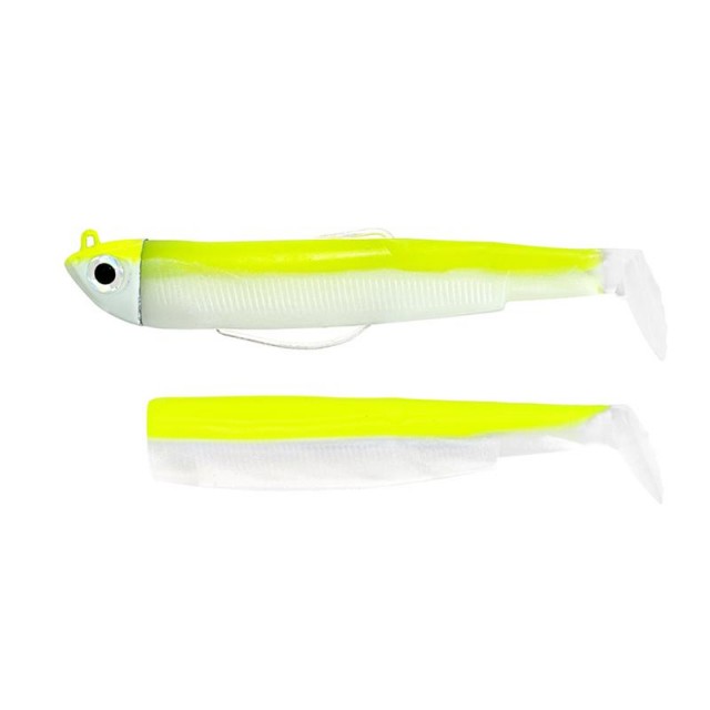 Combo Fiiish Black Minnow 120mm 12g Fluo Yellow