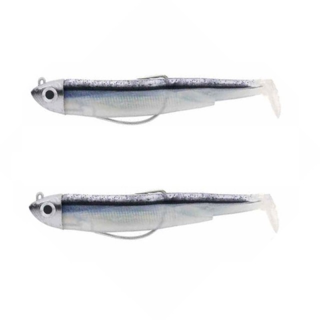 Double Combo Fiiish Black Minnow 120mm 12g Cor:Black Mullet
