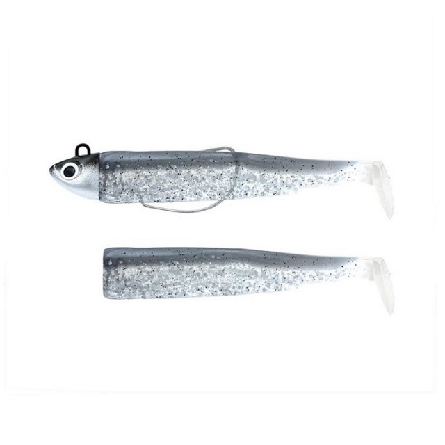 Combo Fiiish Black Minnow 90mm 8g Silver Strike