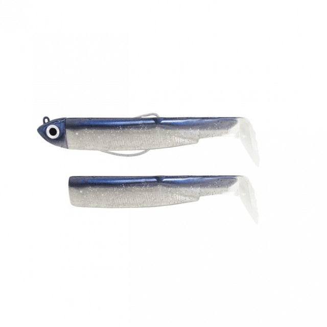 Combo Fiiish Black Minnow 105mm 16g Electric Blue