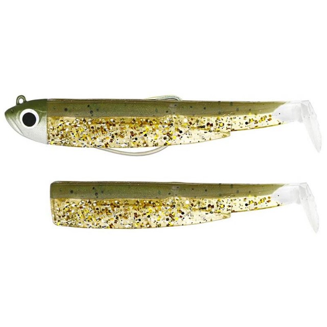 Combo Fiiish Black Minnow 120mm 12g Kaki Glitter