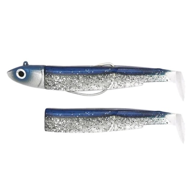 Combo Fiiish Black Minnow 120mm 25g Barracuda Blue