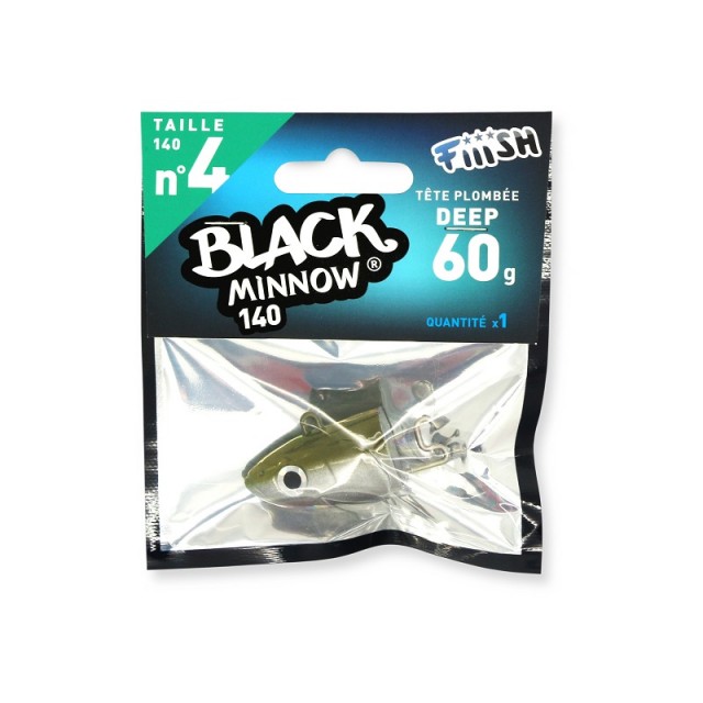 Cabeote Fiiish P/BM 140mm 60g Deep Cor:Kaki 1pc