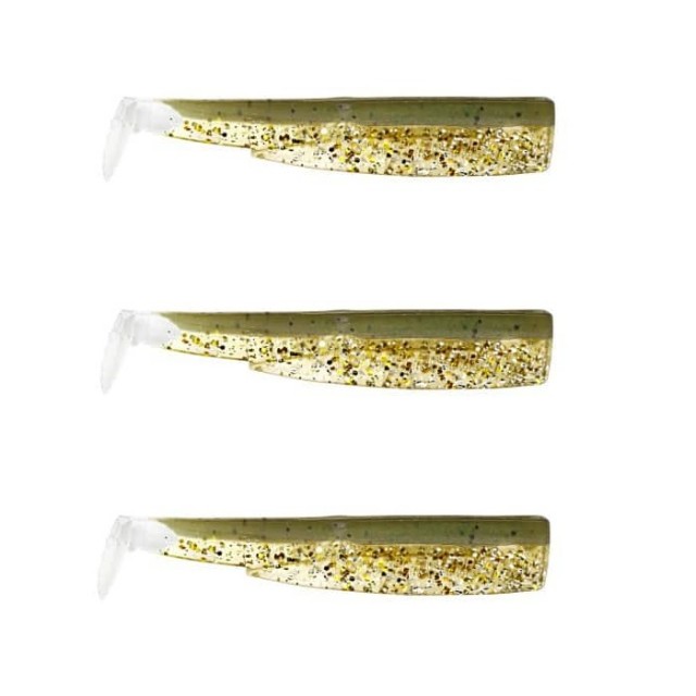 3 Corpos Fiiish Black Minnow 140mm Cor:Kaki Glitter