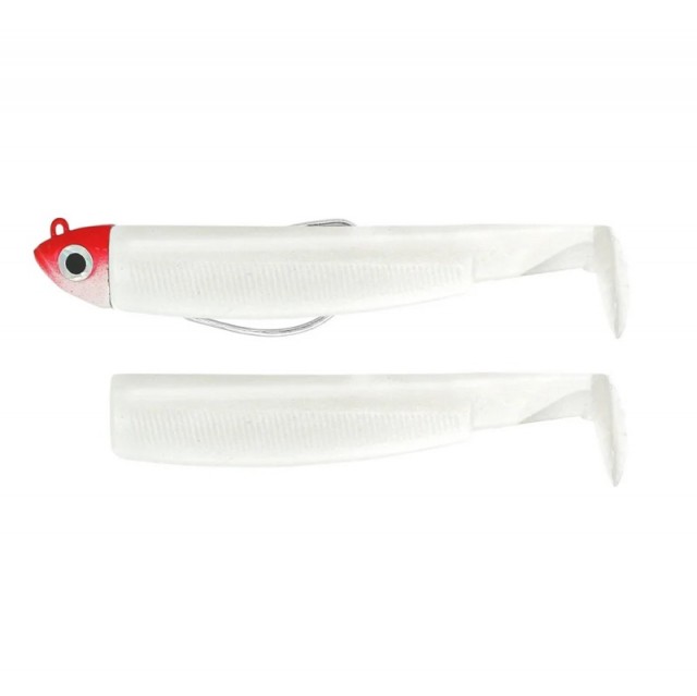 Combo Fiiish Black Minnow 120mm 12g White/ Red Head