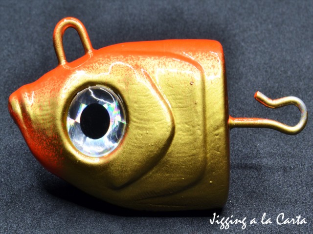 Cabeçote JLC 160gr Naranja - Orange/Gold
