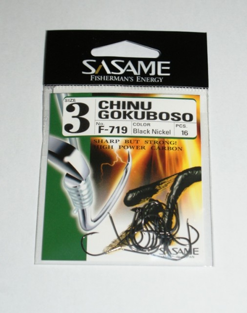 Anzol Sasame Chinu Gokuboso F-719 nº3