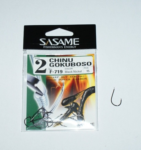 Anzol Sasame Chinu Gokuboso F-719 nº2