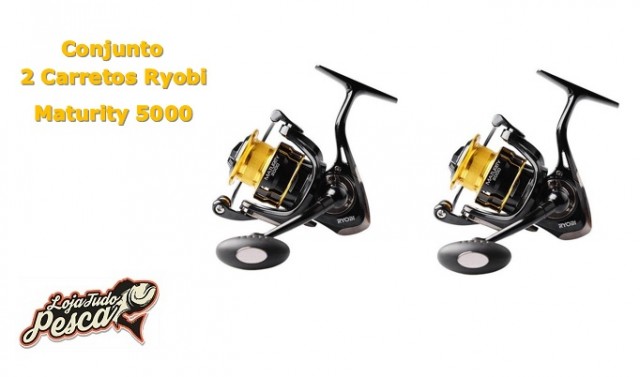 Conjunto 2 Carretos Ryobi Maturity 5000