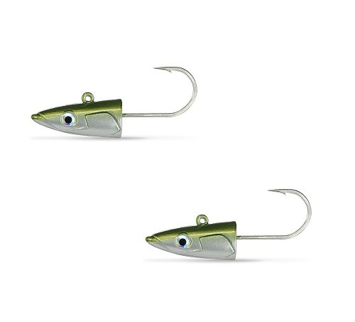 Cabeotes Crazy Sandeel 120mm 15g Off Shore 2Pcs