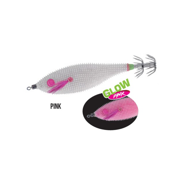 Palhaço Jatsui Rush Sutte Rubber Glow 1.5 Cor: Pink
