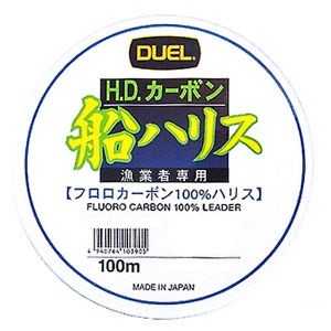 Duel HDC Fune Lead 100% Fluorocarbon 0.47mm 100m