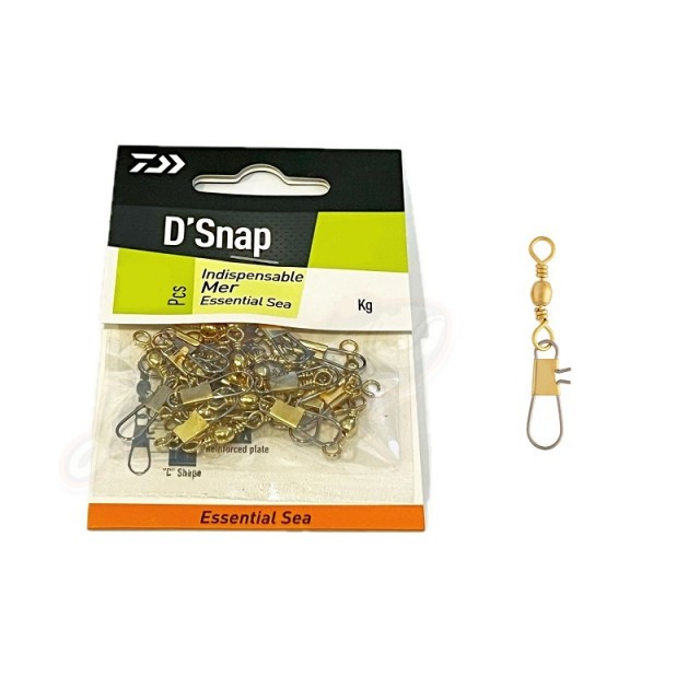 Destorcedor Daiwa C/ Alfinete Essential Sea Nº4