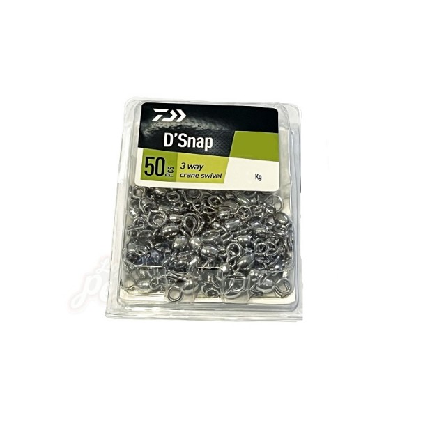 Daiwa Double Way Crane Swivel Tam. 1/2 50pcs