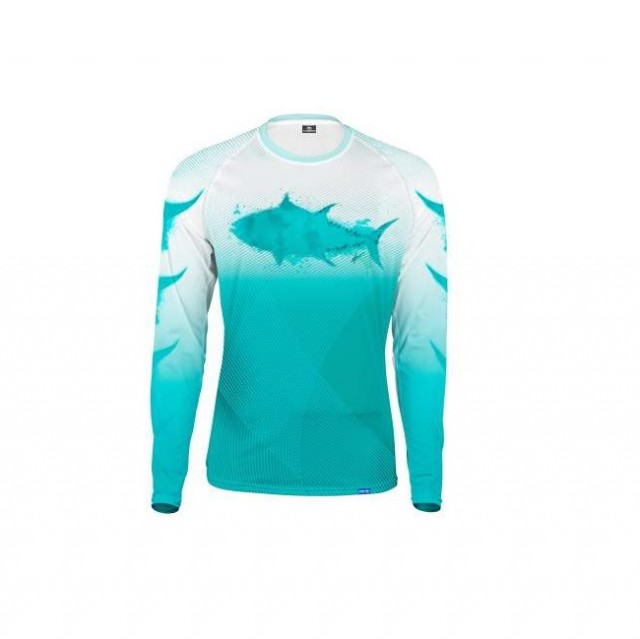 T-Shirt Yuki Tuna Turquoise Tam. M