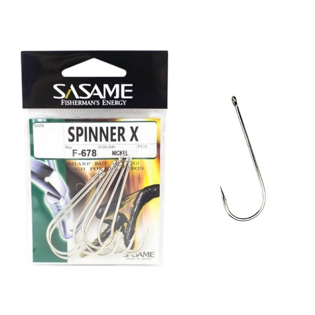 Anzol Sasame Spinner X F-678 Nº3/0