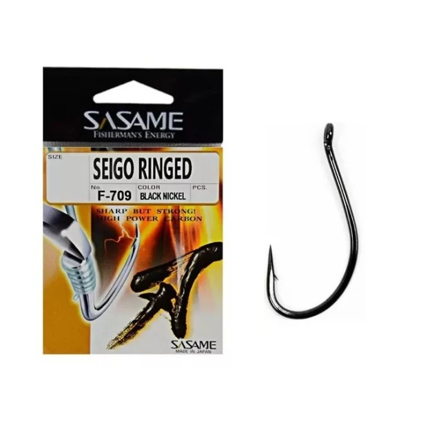 Anzol Sasame Seigo Ringed F-709 nº1