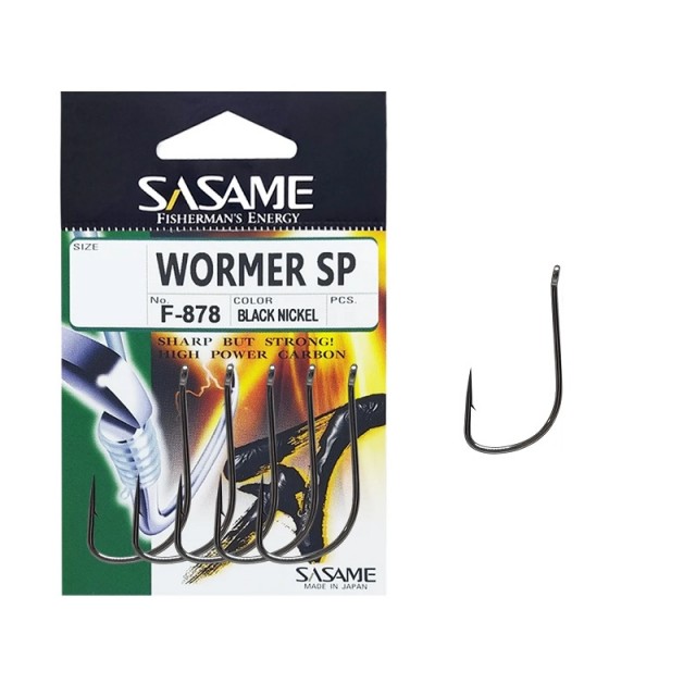 Anzol Sasame F-878 Wormer SP nº8