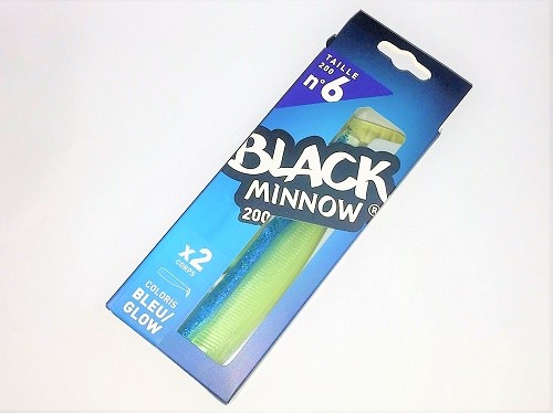 2 Corpos Fiiish Black Minnow 200mm Cor:Blue Glow