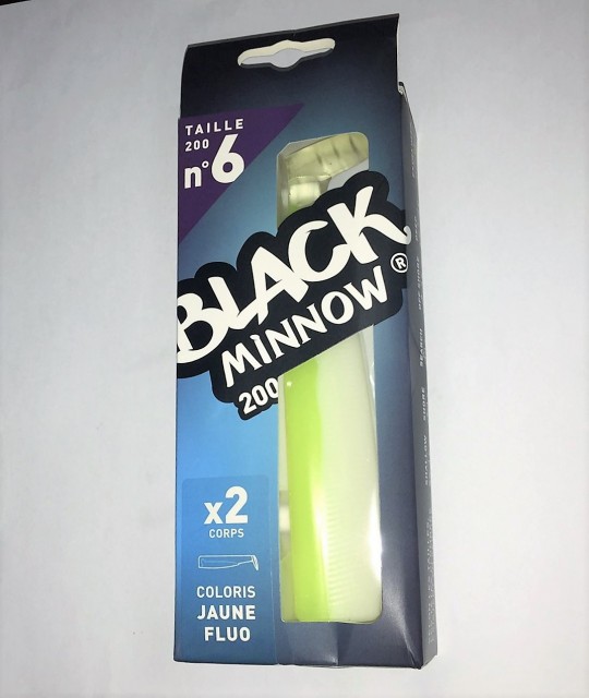 2 Corpos Fiiish Black Minnow 200mm Cor:Yellow