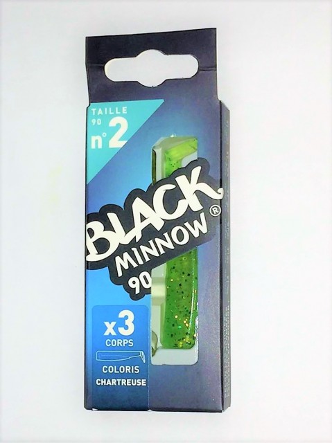 3 Corpos Fiiish Black Minnow 90mm Cor:Chartreuse