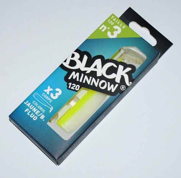 3 Corpos Fiiish Black Minnow 120mm Cor:Yellow/White