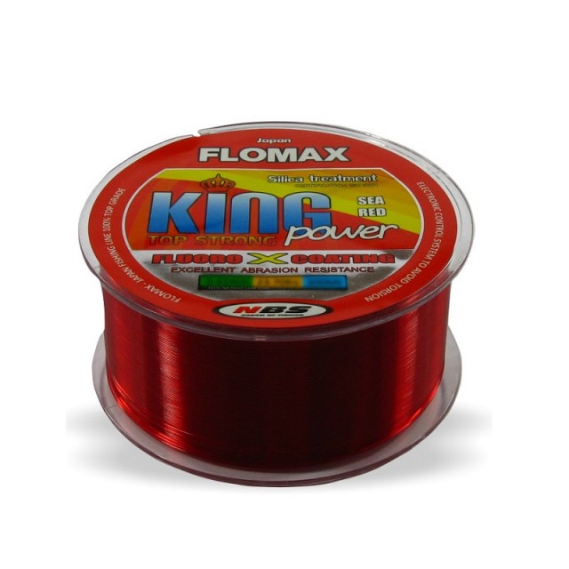 Flomax King Power Red Fluoro X Coating 0.41mm 300m