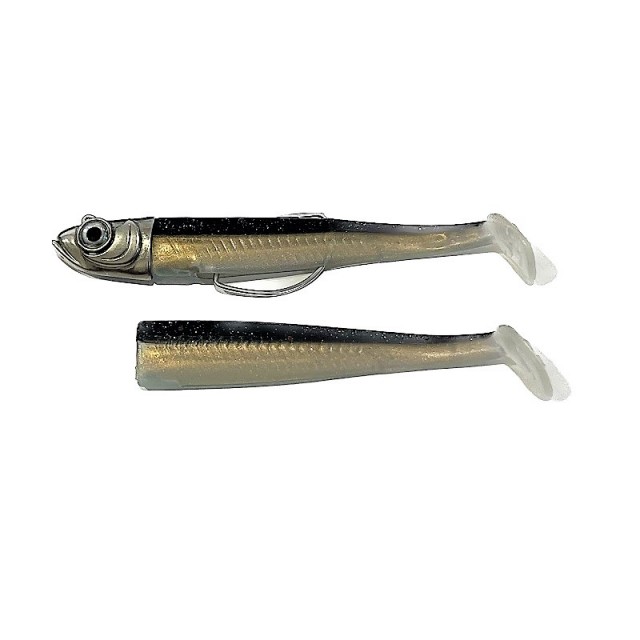 GT-Bio Roller Shad Combo 125mm 23gr Black Kamaleo