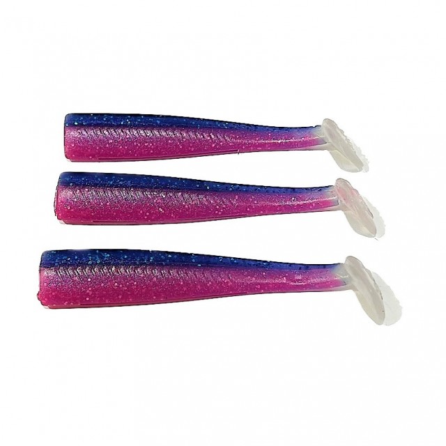 GT-Bio Roller Shad 165mm 3xCorpos Blue Pink UV