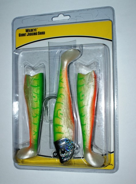 Wild Giant Jigging Shad 15cm Cor:UVGF