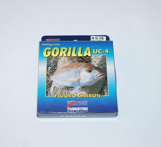 Linha Tubertini Gorilla UC4 FluoroCarbon 0.18mm 150m