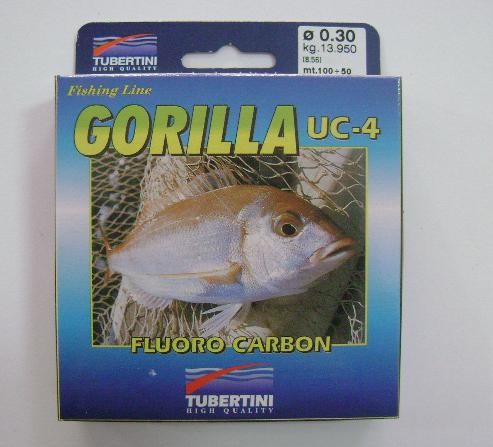 Linha Tubertini Gorilla UC4 FluoroCarbon 0.30mm 150m