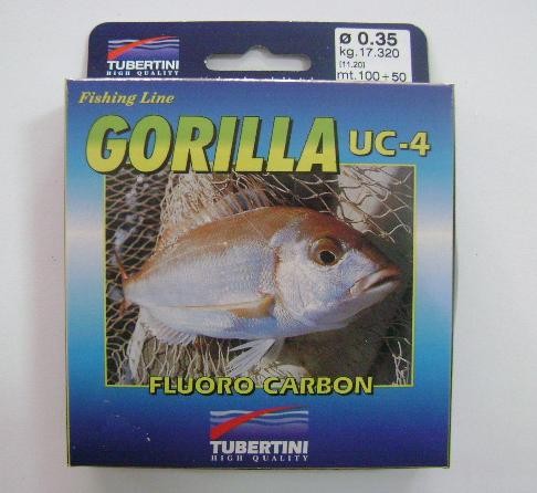 Linha Tubertini Gorilla UC4 FluoroCarbon 0.35mm 150m