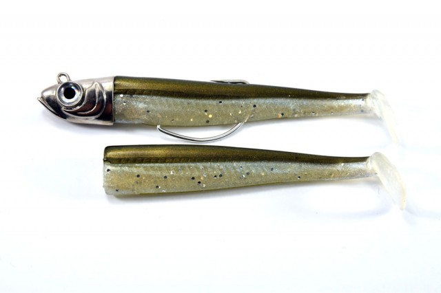 GT-Bio Roller Shad Combo 125mm 23gr Kaki Sandeel