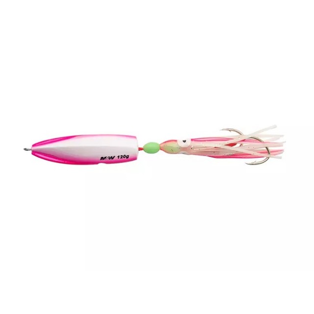 M&W Inchisquid 120g #5 Yellow/Pink Glow