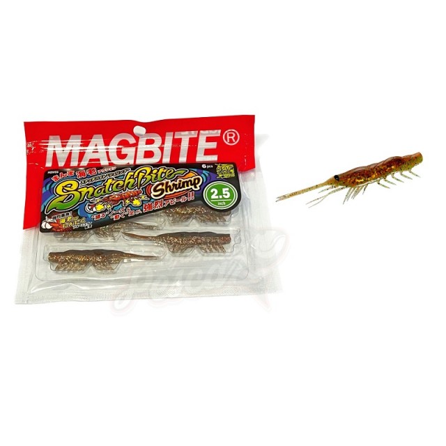 Magbite Snatch Bite Shrimp 2.5'' Cor: 06