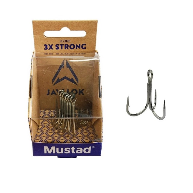 Mustad Jaw Lok 3X Strong JL73NP N2 6pcs