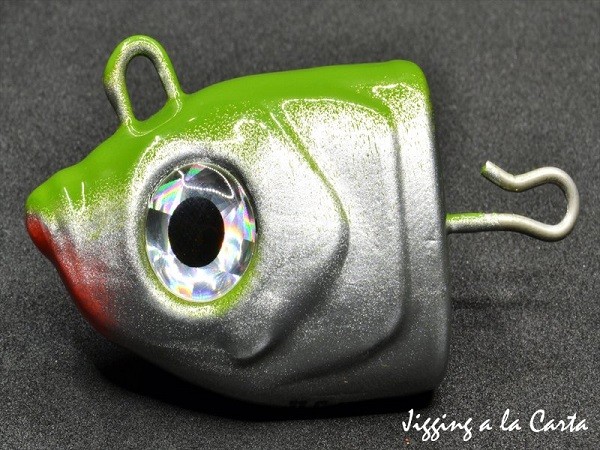 Cabeote JLC 200gr Silver/Green (Caqui Oro)