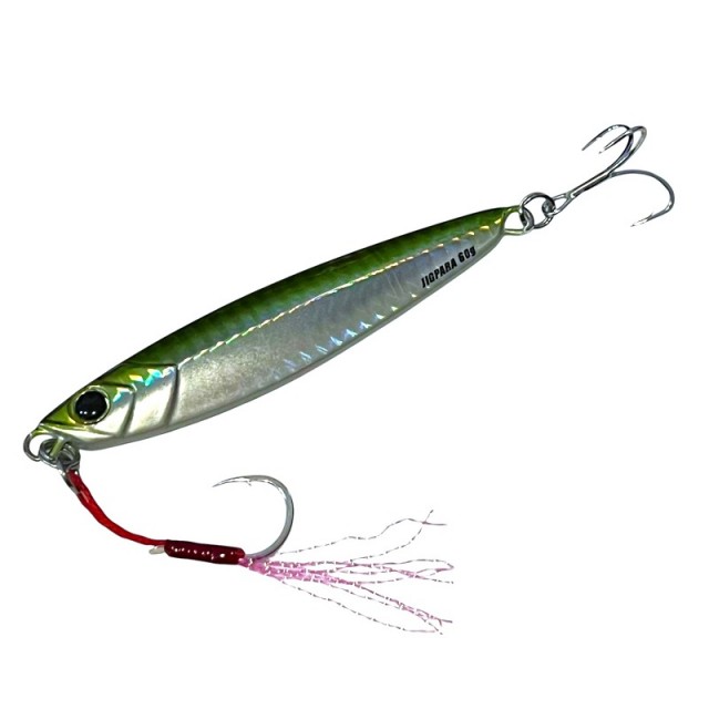 Major Craft JigPara Short 60gr #G001 Sandeel