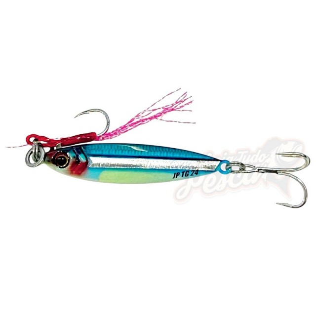Major Craft JigPara Tungsten 24gr Cor:087 (Live Hara Glow Kibina